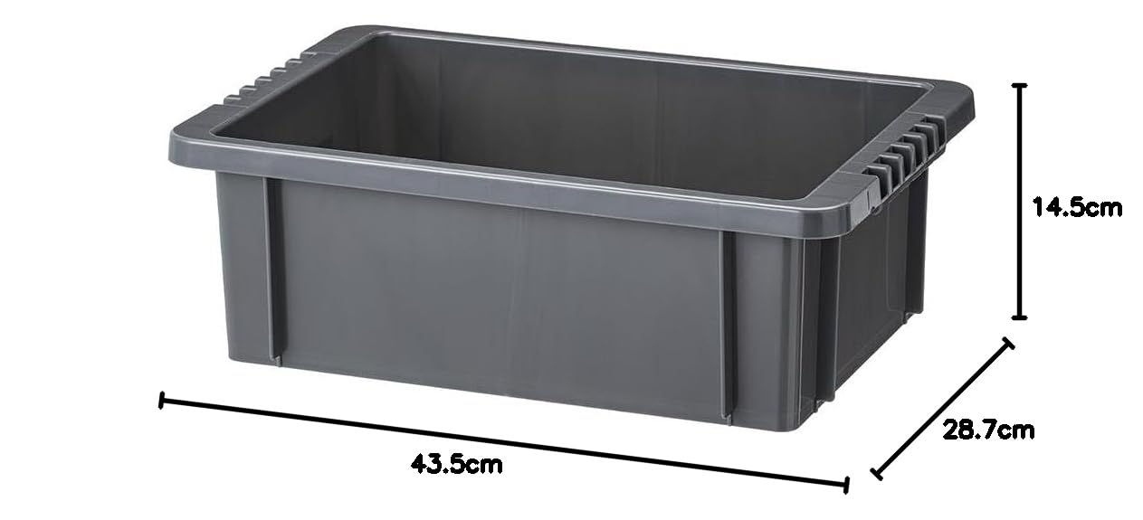 Amazon.co.jp: カインズ(CAINZ) PRO 耐候材 コンテナ 13 幅28.7cm 奥行